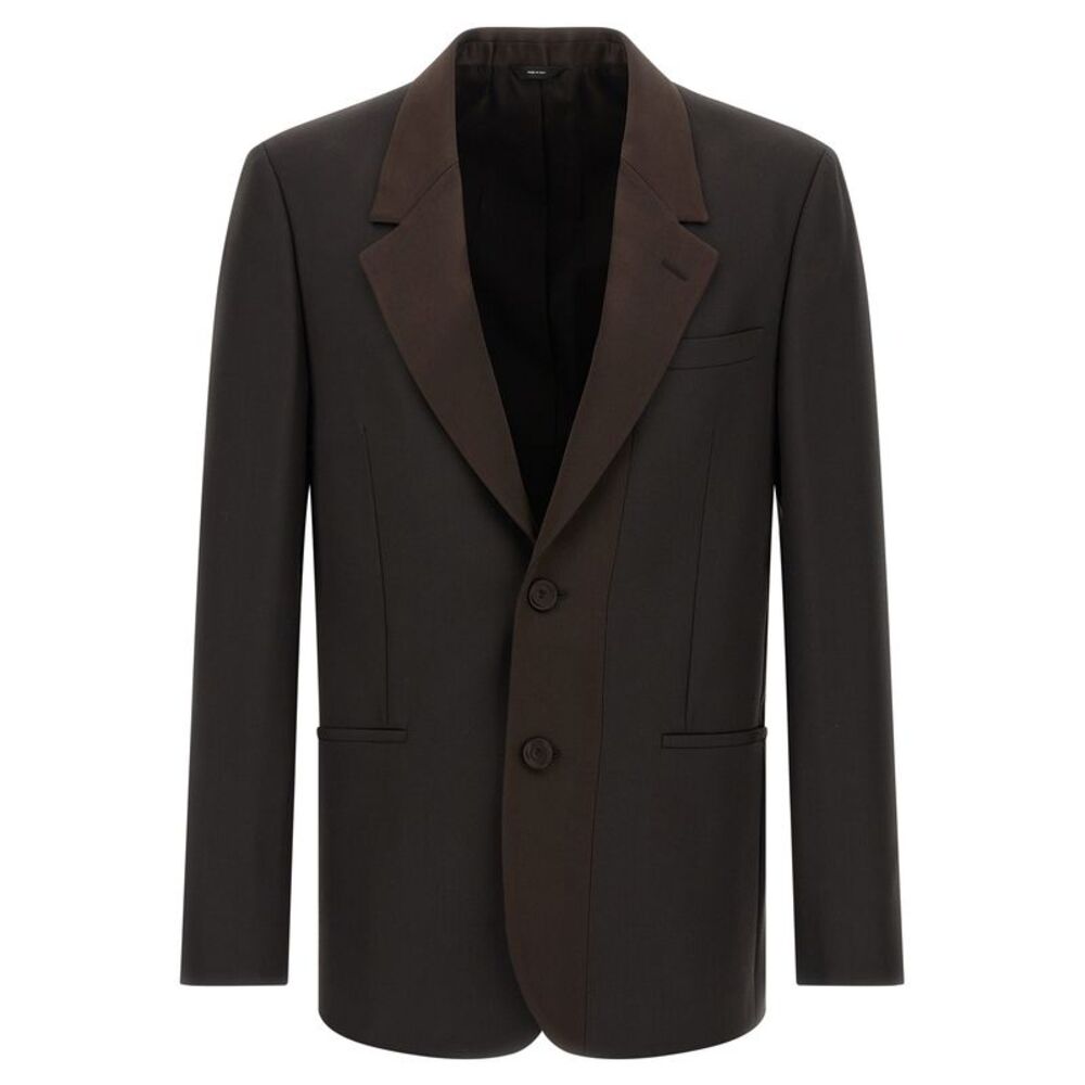 Fendi Brown Polyester Men's Blazer
